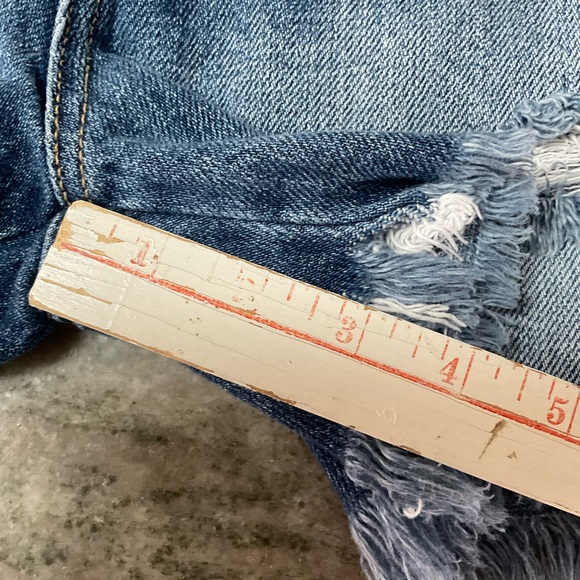 Kancan Estilo Women’s Distressed Ultra High Rise Denim Shorts Sz S (O1) - Picture 6 of 8